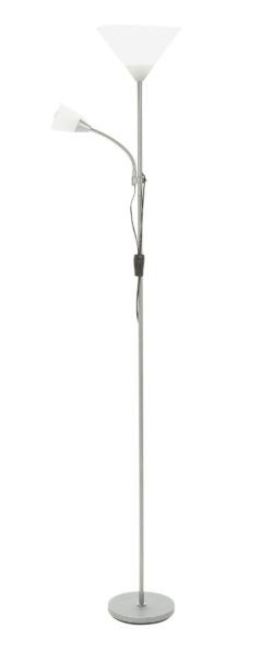 HOME - Father and Child - Floor Lamp - Silver